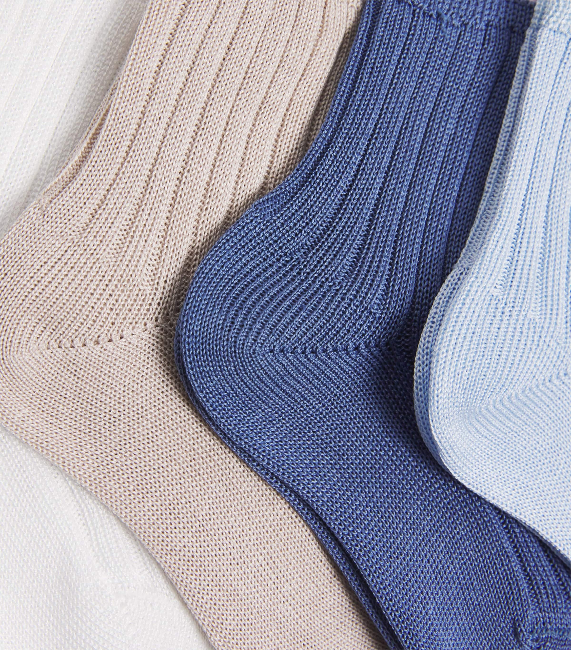 Story Loris cotton ribbed socks for infants 3-9 months (British brand)