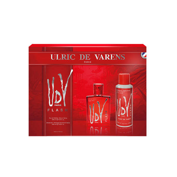 UDV Flash Coffret Gift Set for Men (British brand)