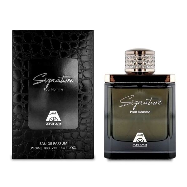 Anfar Signature Pour Homme EDP spray 100ml, imported from the UK