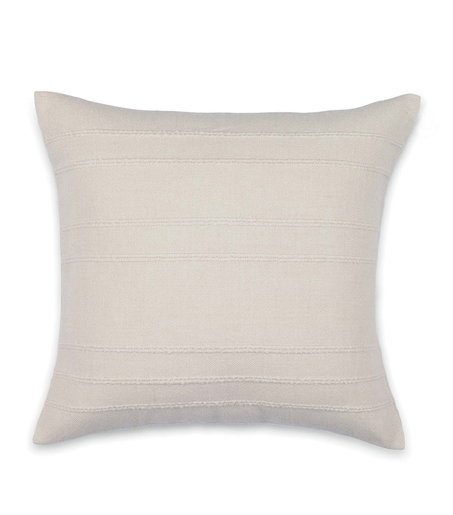 Hamam ribbed alpaca wool cushion case 50x50cm, imported from the UK
