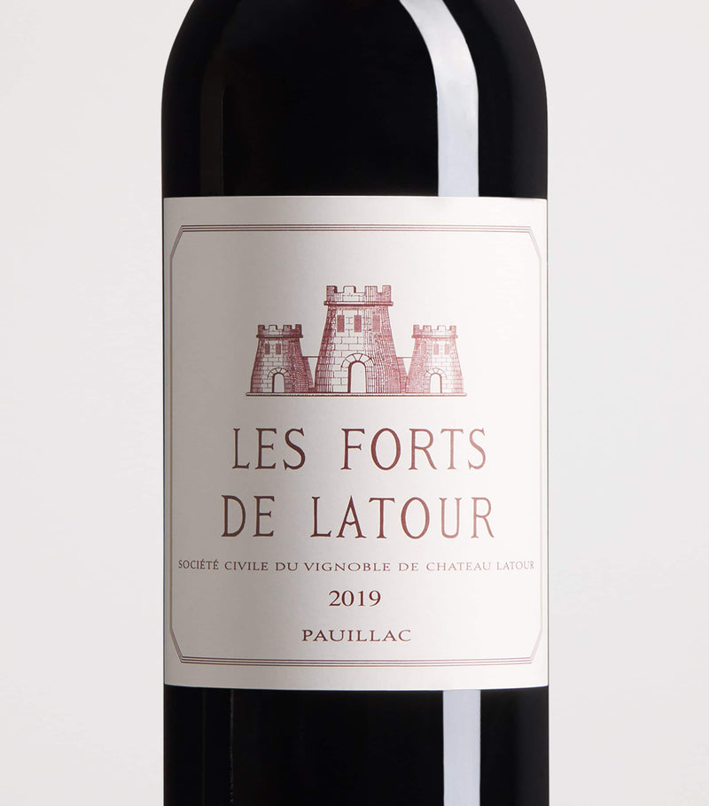 Château Latour Fortes de Latour 2019 Bordeaux red wine 75cl - British product