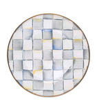 MacKenzie-Childs Sterling Check dinner plate 25cm, imported from the UK