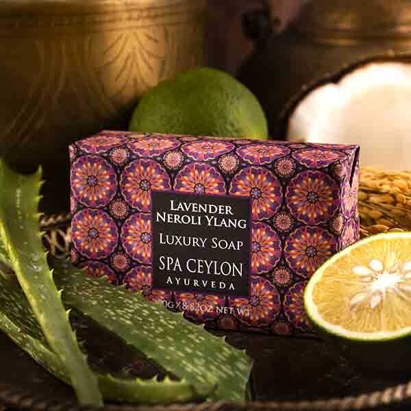 SPA CEYLON soap Lavender Neroli Ylang 250g (British brand)