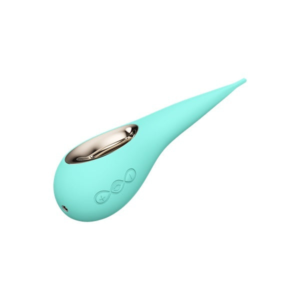 LELO DOT clitoral vibrator aqua, imported from the UK