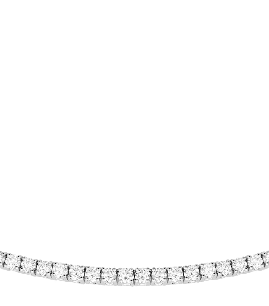 Boucheron white gold and diamond necklace (British brand)