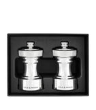 Cole & Mason Silver-Plated Hoxton salt and pepper mills - British product
