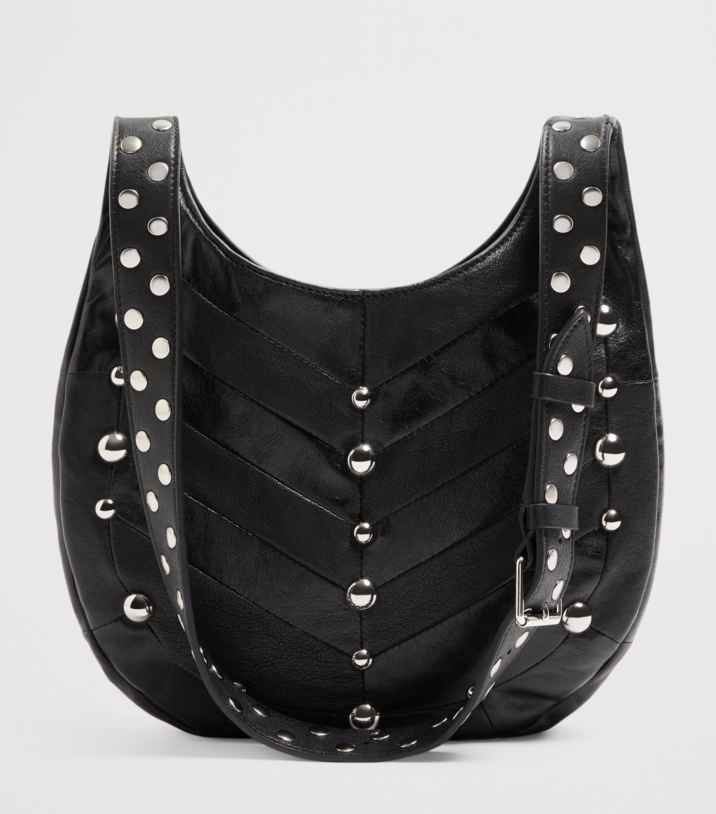 Valentino Garavani small leather Hoboho shoulder bag, imported from the UK