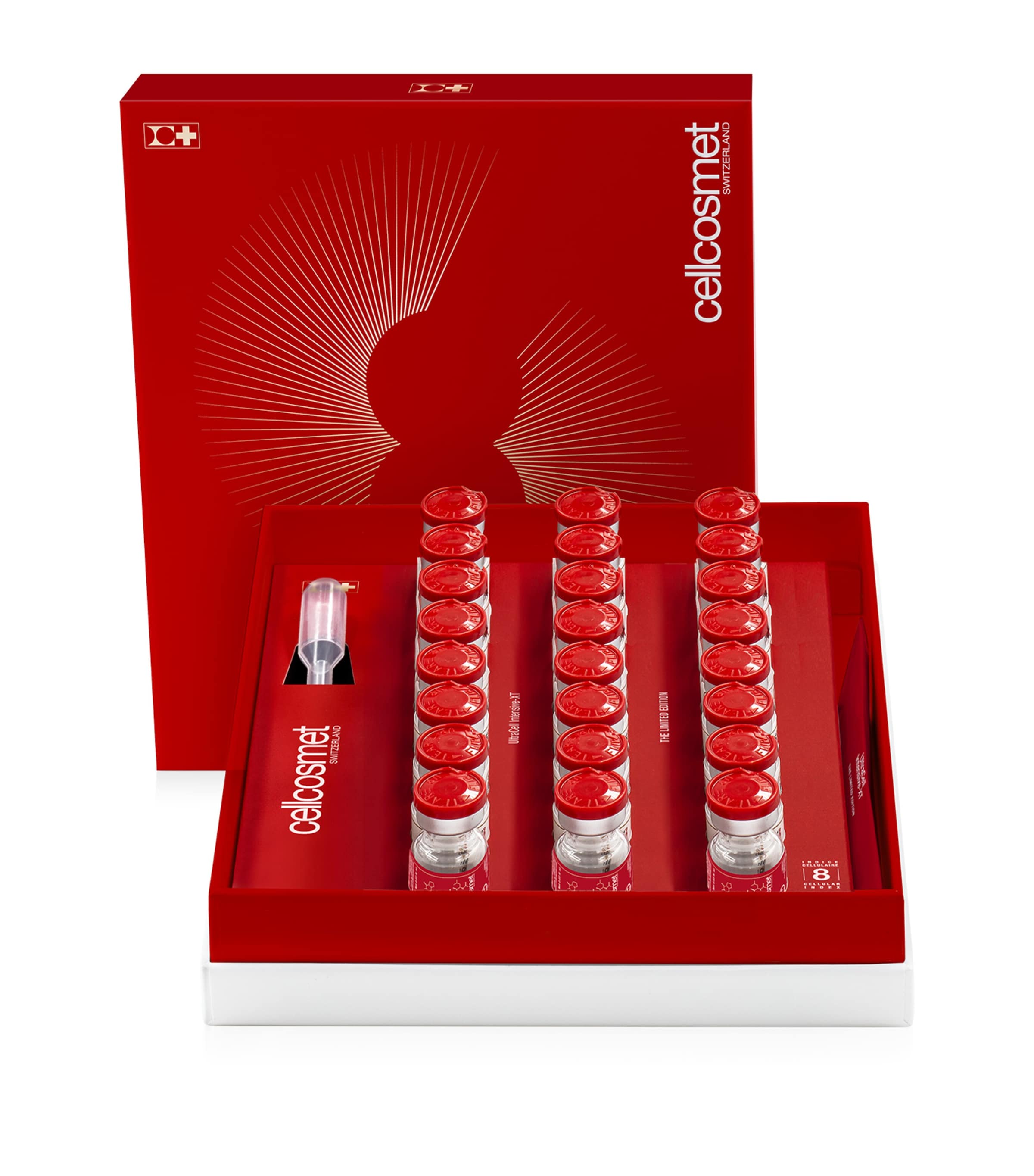 Cellcosmet UltraCell Intensive-XT face serum programme pack of 24 x 1ml - British product