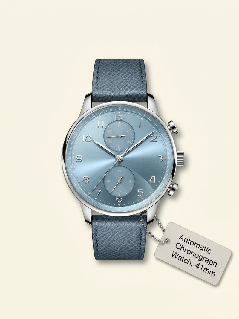 IWC Portugieser chronograph watch 41mm, imported from the UK