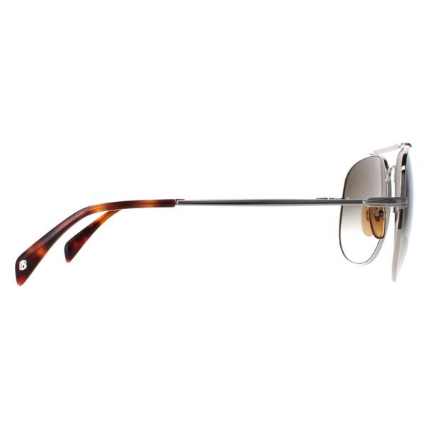 David Beckham silver gradient aviator sunglasses, UK version