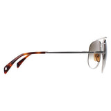 David Beckham silver gradient aviator sunglasses, UK version
