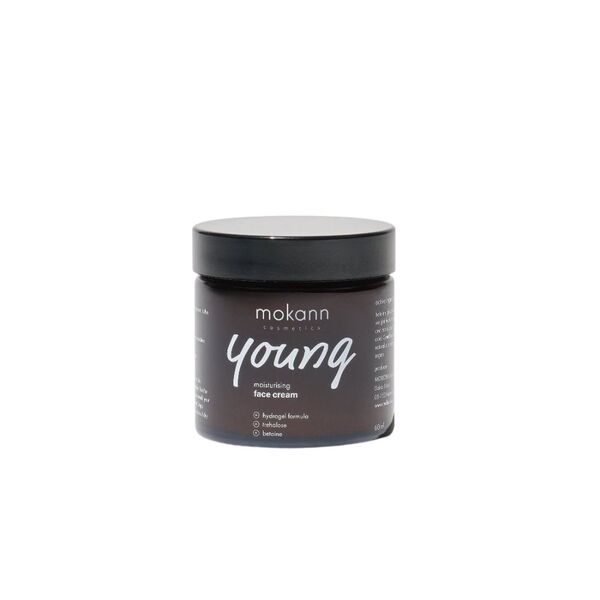Mokann YOUNG moisturising face cream 60ml, imported from the UK