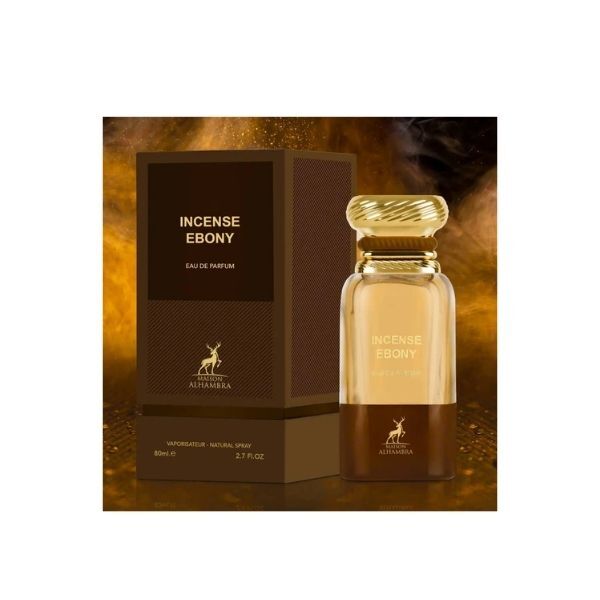 Maison Alhambra Incense Ebony perfume 80ml, UK version