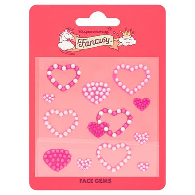 Face Gems Love Heart Temporary Skin Decoration