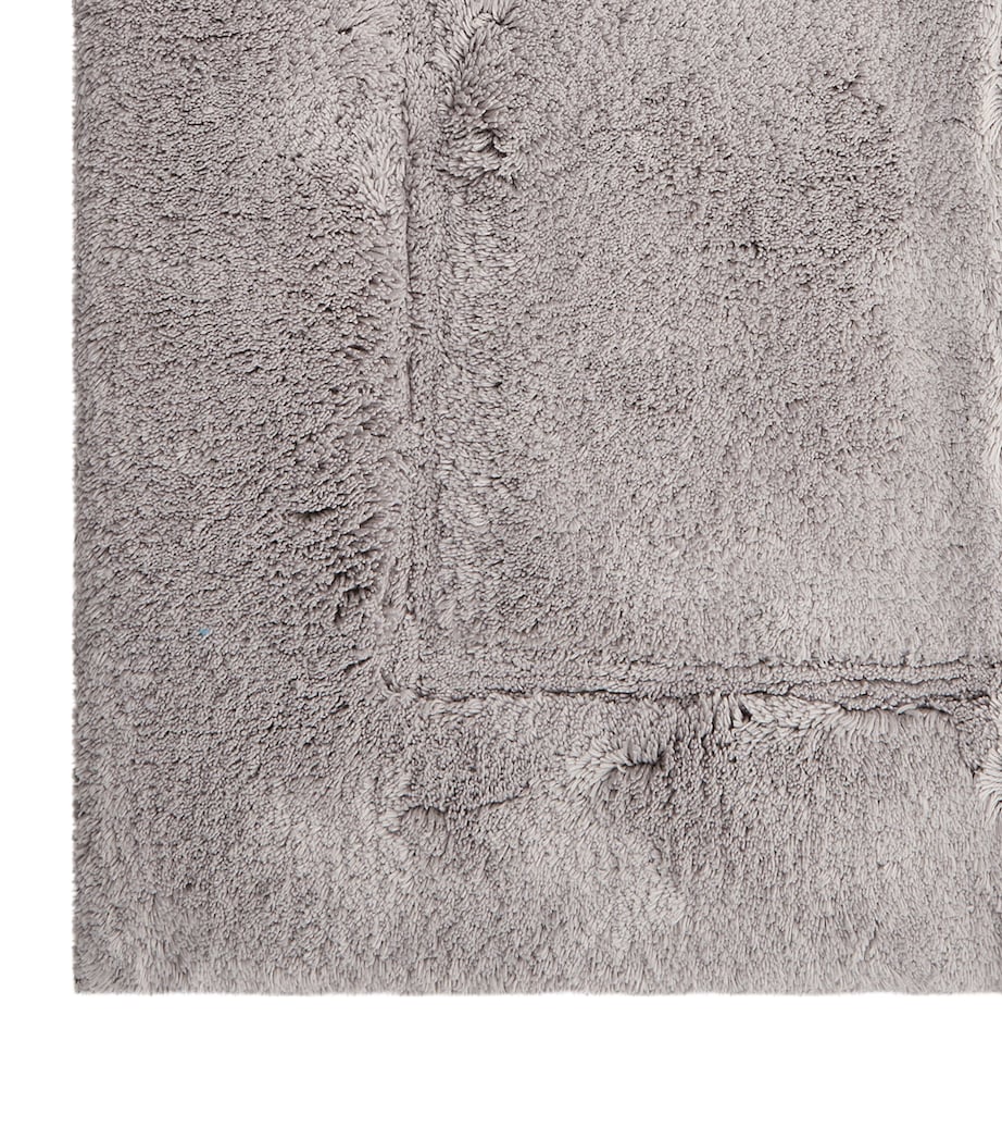 Yves Delorme Prestige Platine bath mat 60cm x 60cm (British brand)