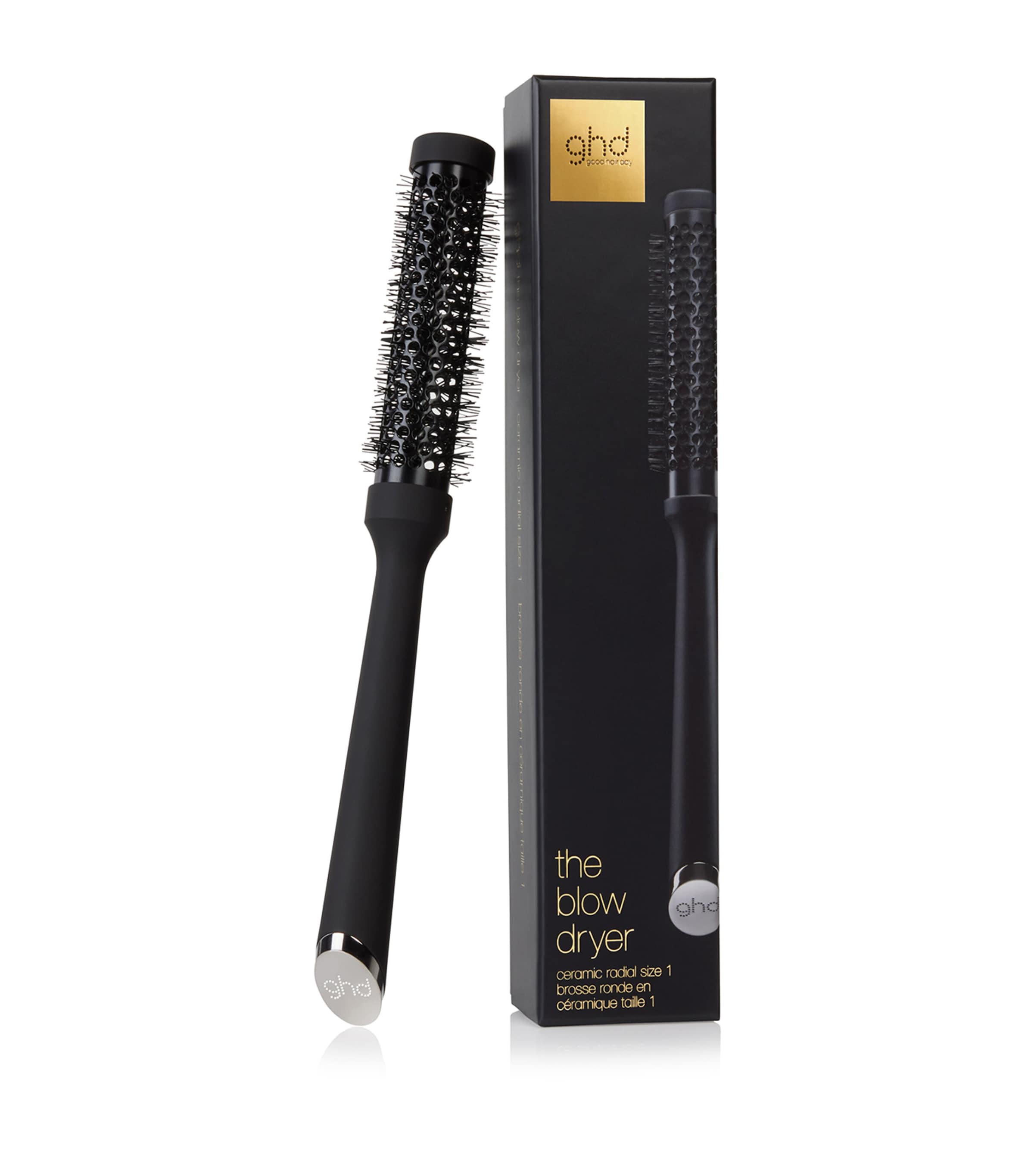 ghd Ceramic Radial Size 1 hair brush, UK version