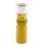 GINORI 1735 porcelain Il Letterato candle holder, UK version