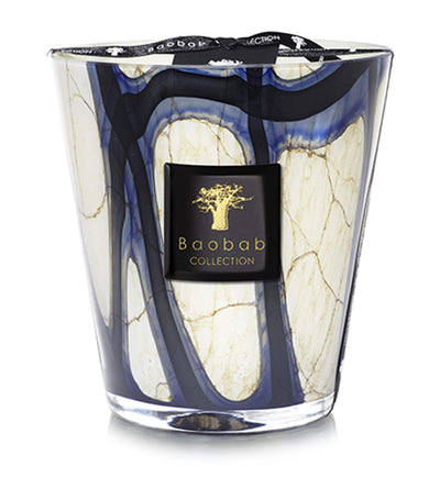 Harrods Baobab Collection Stones Lazuli Scented Candle 16cm- Buy online at McGrocer