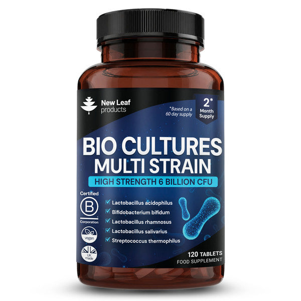 New Leaf Probiotic Multi Strain 120 Tablets, UK version