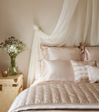 Gingerlily Windsor Silk Super King Duvet Cover 270cm x 270cm, UK version