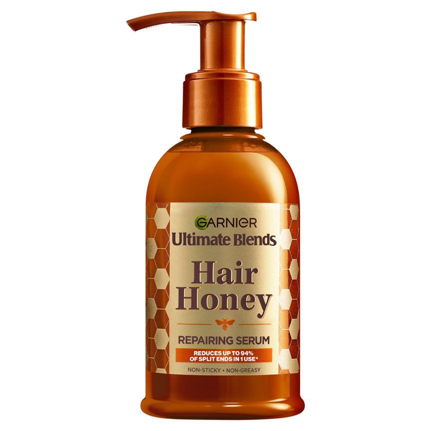 Garnier Ultimate Blends Hair Honey Repairing Serum for Damaged Hair, 115ml GOODS ASDA   