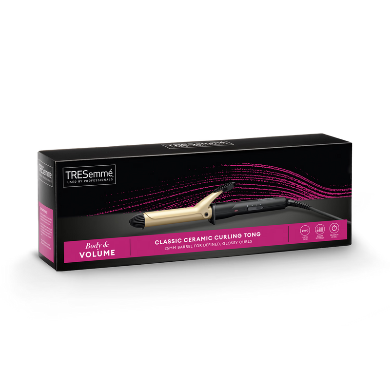 TRESemmé curling tong 25mm ceramic barrel, UK version