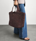 ANINE BING Lili raffia tote bag - British product