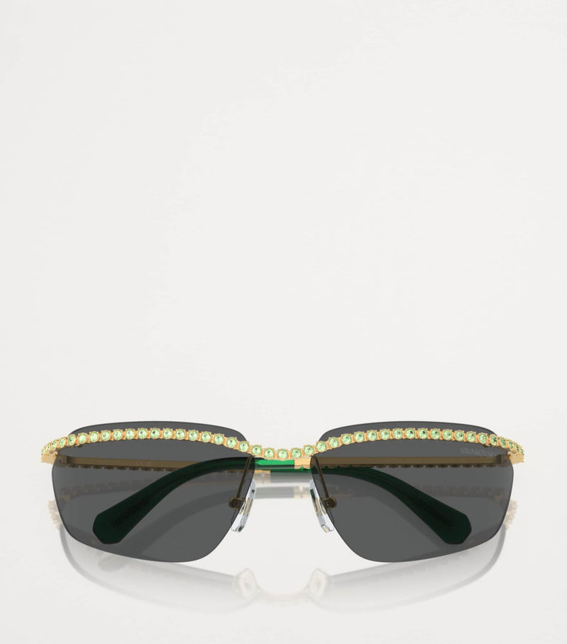 Swarovski embellished SK7001 sunglasses (British brand)