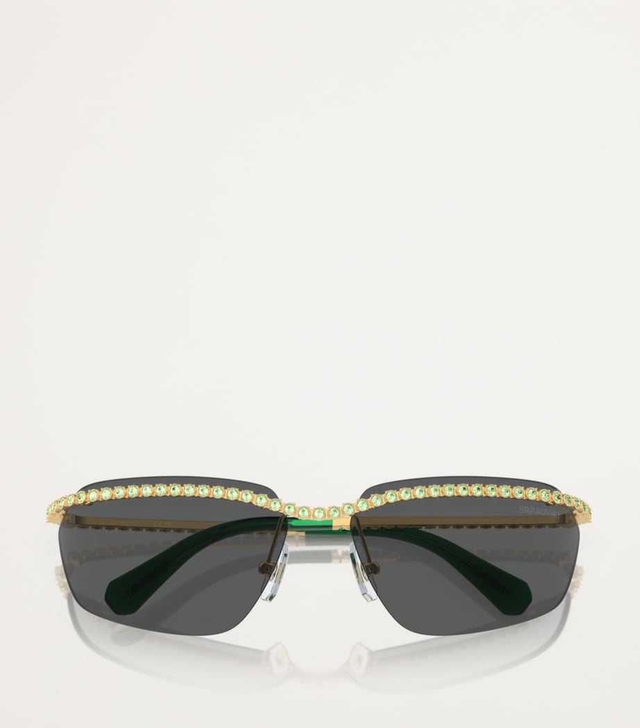 Swarovski embellished SK7001 sunglasses (British brand)