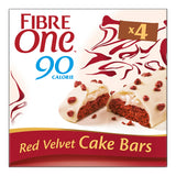 Fibre One 90 Calorie Red Velvet Cake Bars 4 Pack Biscuits, Crackers & Bread ASDA   