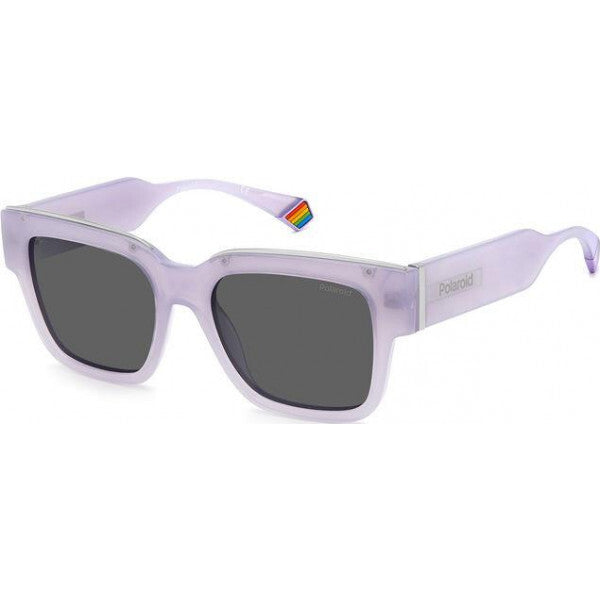 Polaroid purple PLD 6198 sunglasses, imported from the UK