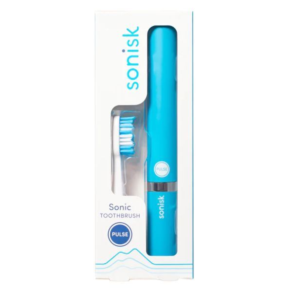 Sonisk Pulse Battery Powered Travelling Toothbrush GOODS Superdrug Brilliant Blue  