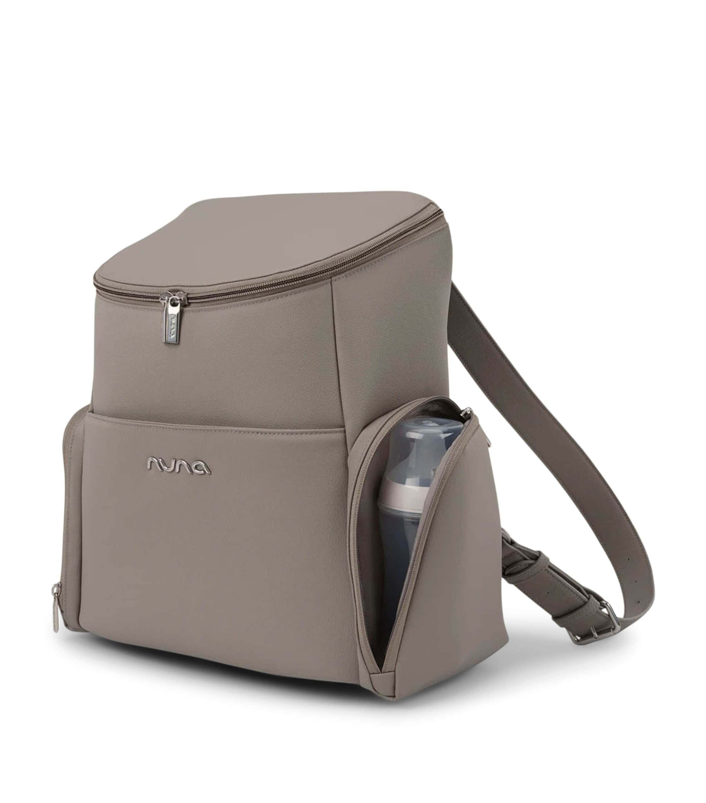 Nuna Essentials changing backpack in faux leather (British brand)