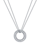 Boodles Roulette pendant white gold diamond medium, imported from the UK