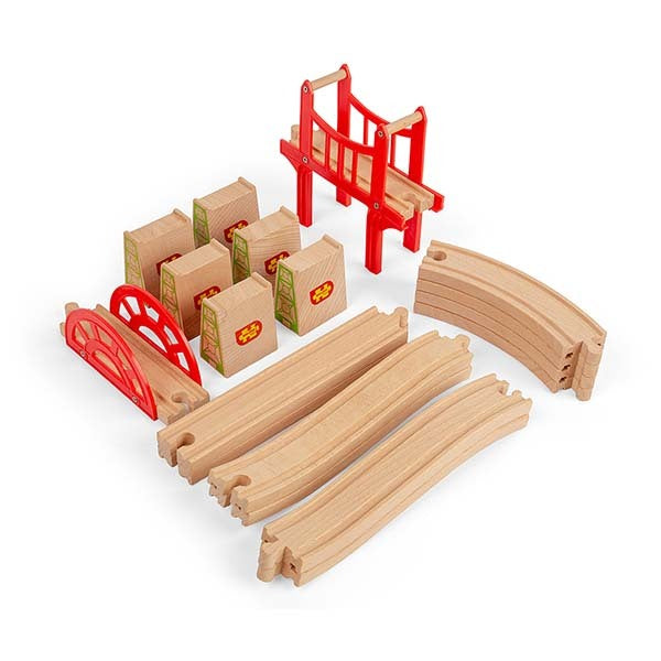 Bigjigs Rail Bridge Expansion Set GOODS Superdrug   