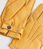 Dents Hampton gloves peccary leather cashmere lining, imported from the UK