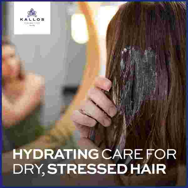 Kallos Blueberry Hair Mask for Dry Hair 1L - British product