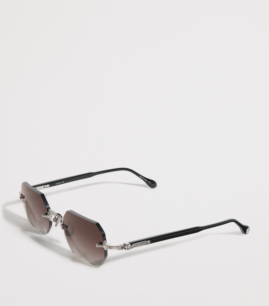 Lunettes de soleil octogonales Matsuda M5010 en titane, version UK