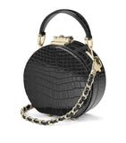 Aspinal of London micro hat box bag, UK version