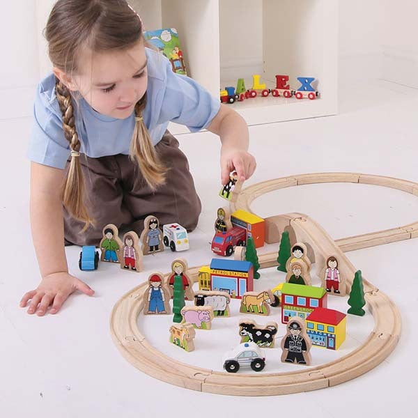 Bigjigs Rail Trackside Accessory Set