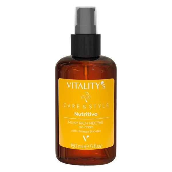 Vitality's Care & Style no-rinse hair milk 150ml, imported from the UK