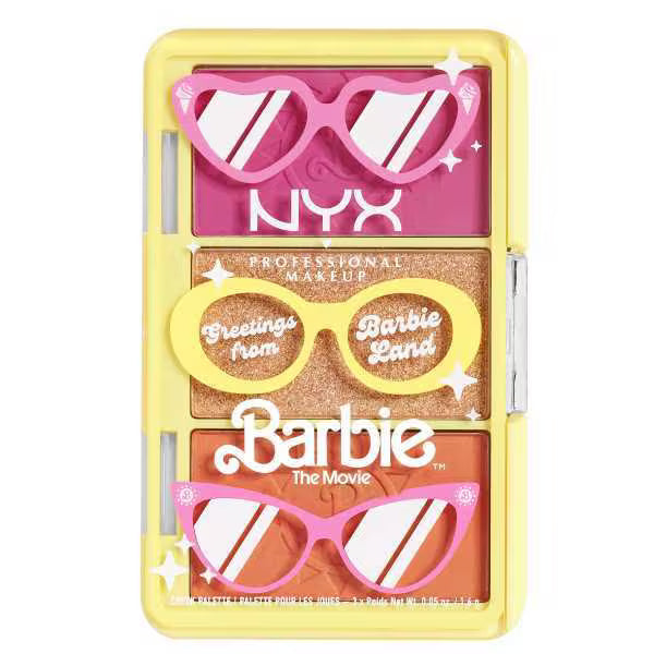 NYX Professional Makeup Barbie Cheek and Highlight Palette - British product
