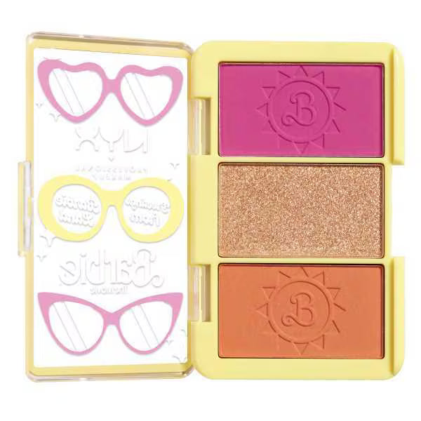 NYX Professional Makeup Barbie Cheek and Highlight Palette - British product