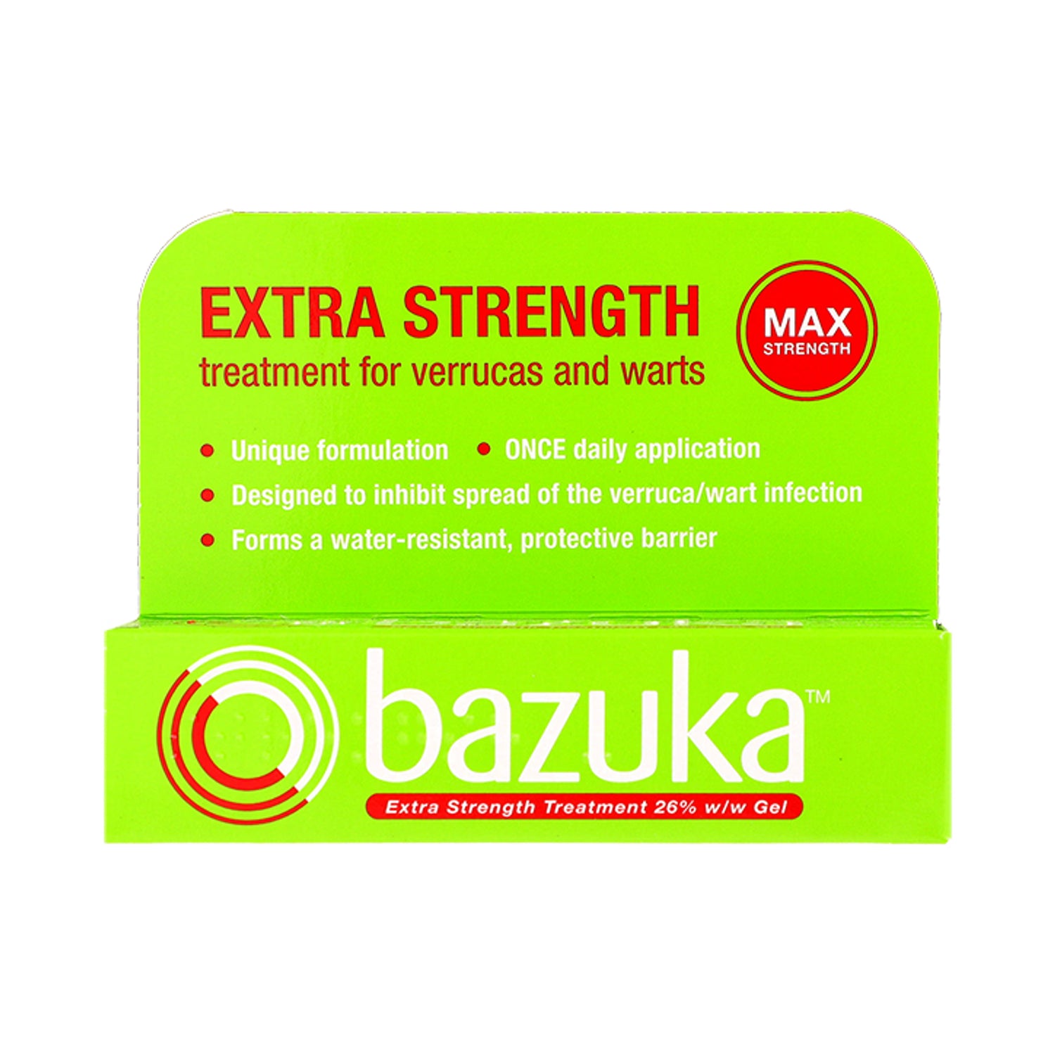 Bazuka Extra Strength wart treatment gel 6g - British product