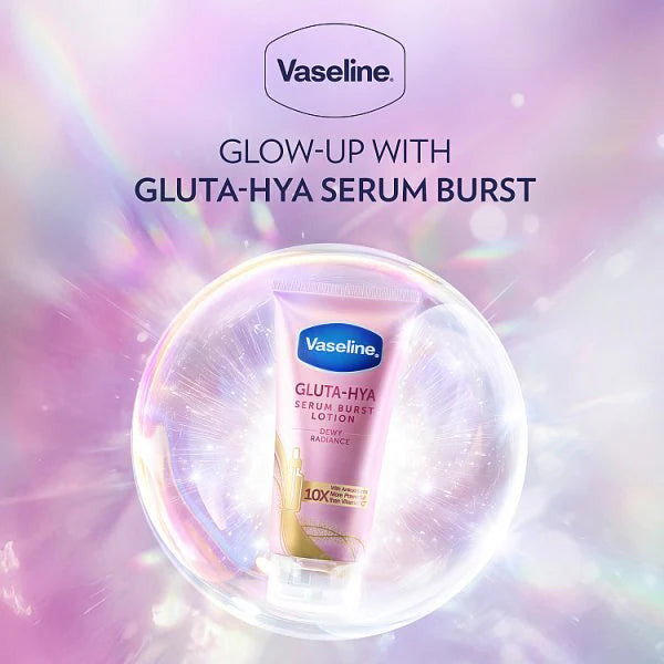 Vaseline Dewy Radiance Serum Burst Lotion 200ml (British brand)