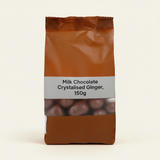Holland & Barrett Milk Chocolate Crystallised Ginger 150g, UK version