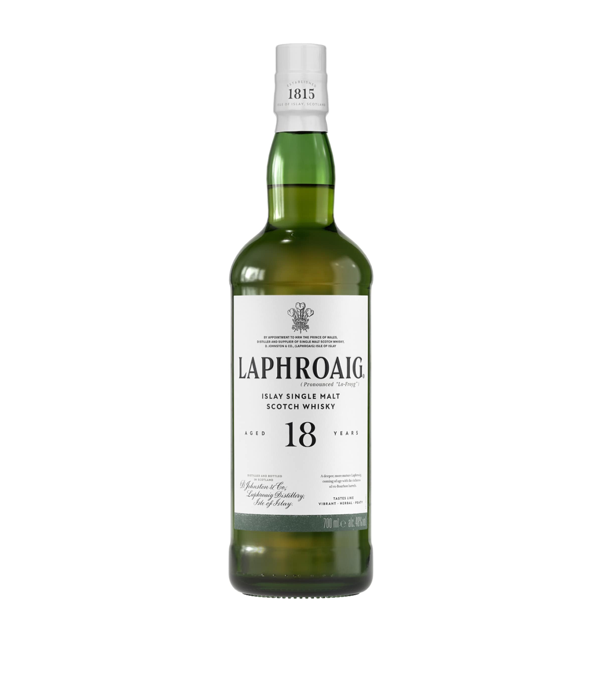 Laphroaig 18-Year-Old Scotch Whisky 70cl, UK version