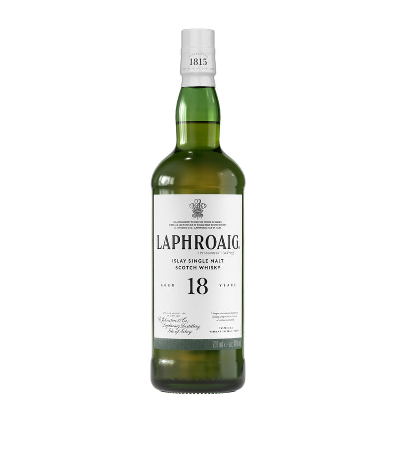 Laphroaig 18-Year-Old Scotch Whisky 70cl, UK version
