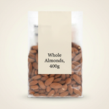 Holland & Barrett whole almonds 400g, UK version