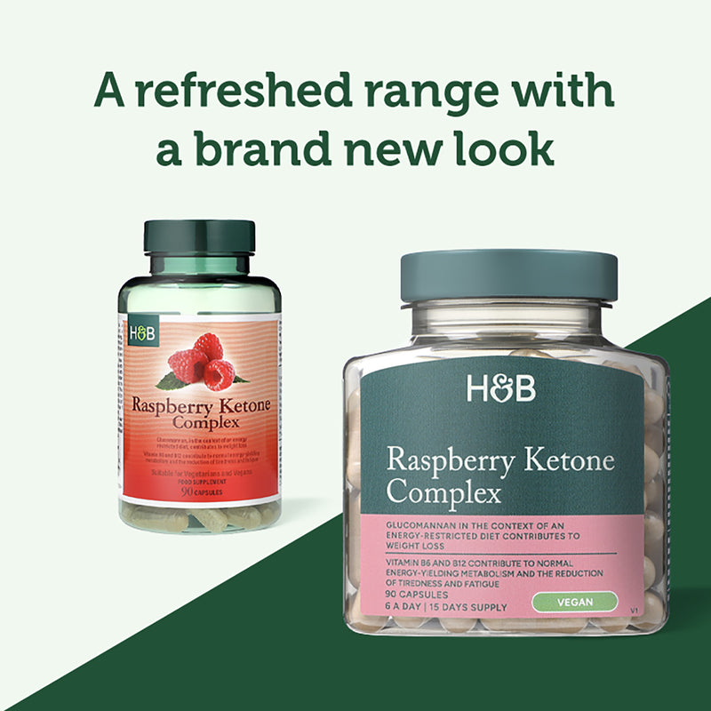 Holland & Barrett Raspberry Ketone Complex 90 Capsules, UK version